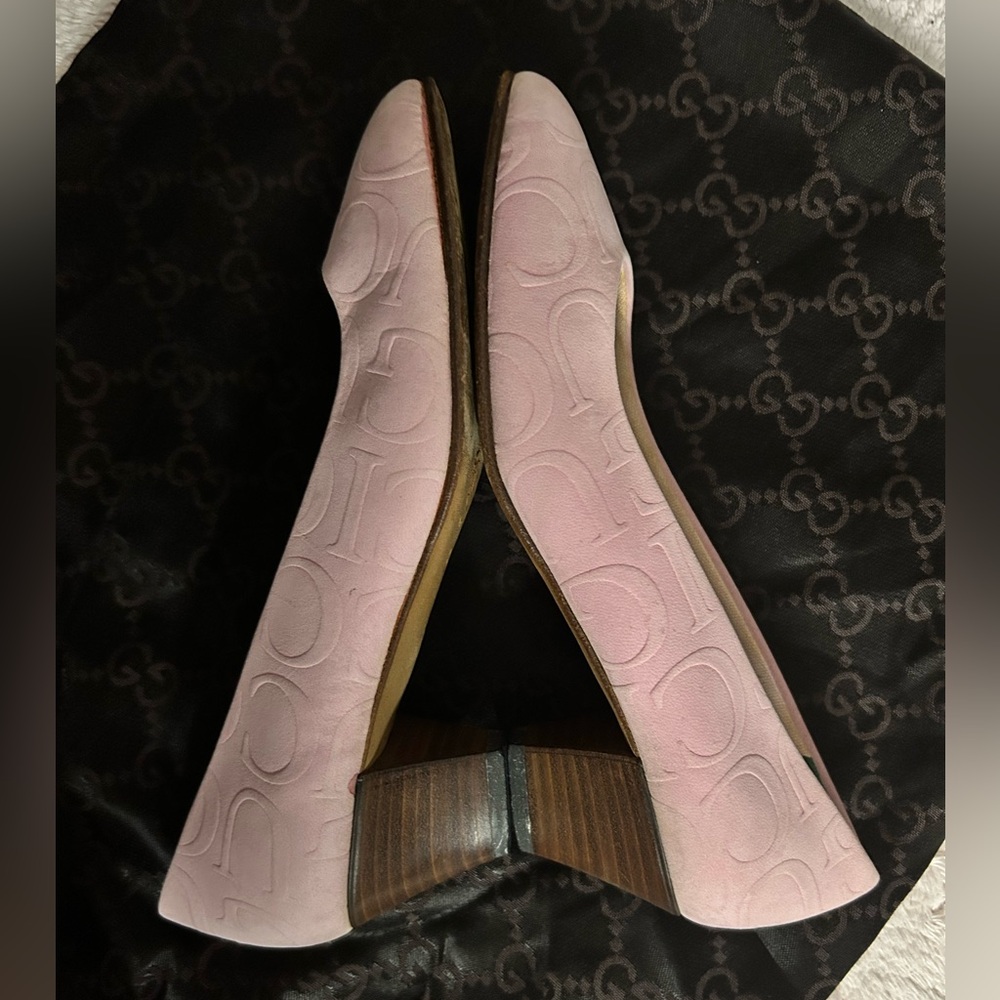 ๐ Gucci Pink Velvet GG Embossed - Picture 4 of 6